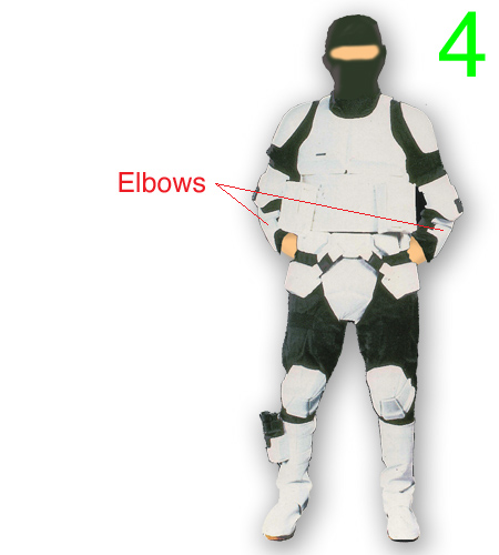 Step 4 - Elbow Pads