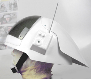 Photo of a finished Rebel Trooper Helmet that we sell