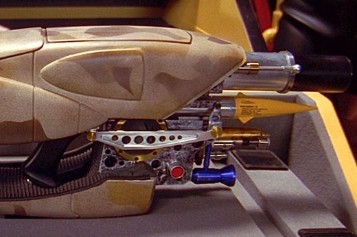 Movie screencap of the front half of the Zf1, from the barel to the Pistol Grip