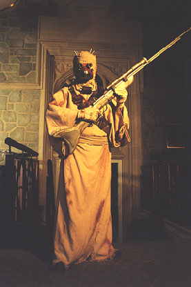 Tusken Raider costume from the Star Wars movies